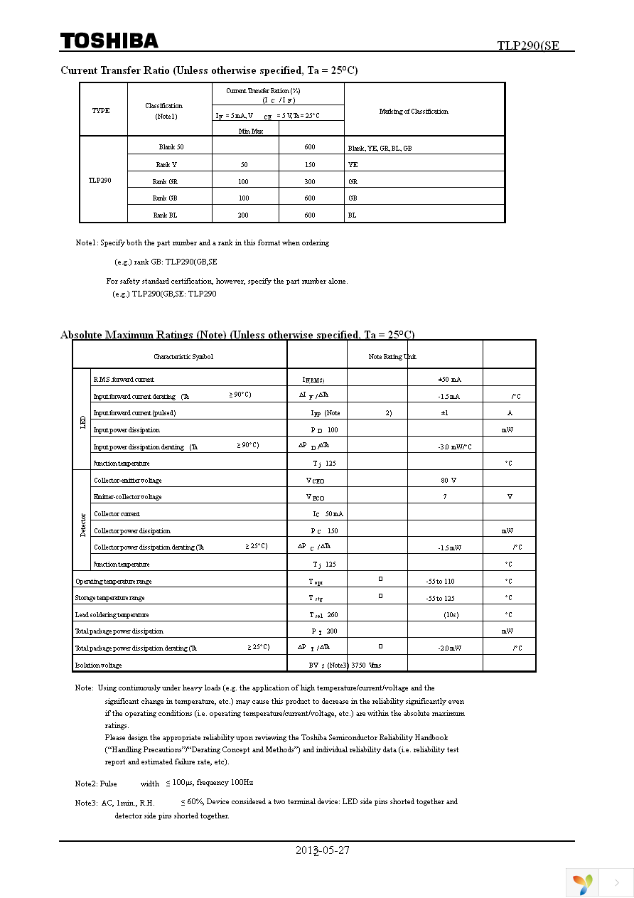 TLP290(GB-TP,SE Page 2