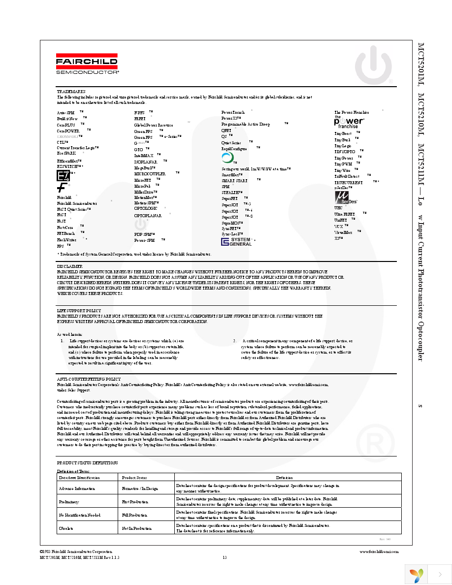 MCT5210M Page 13