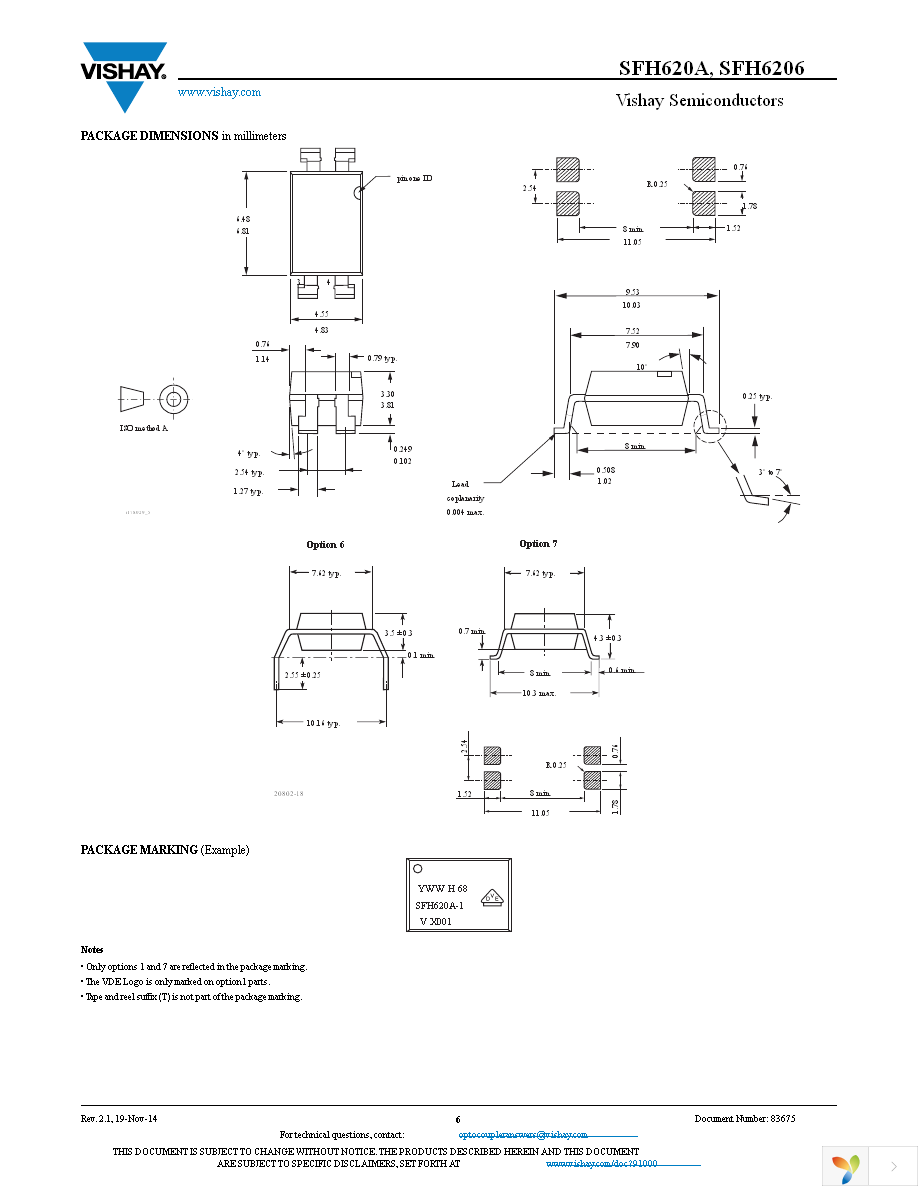 SFH6206-2T Page 6