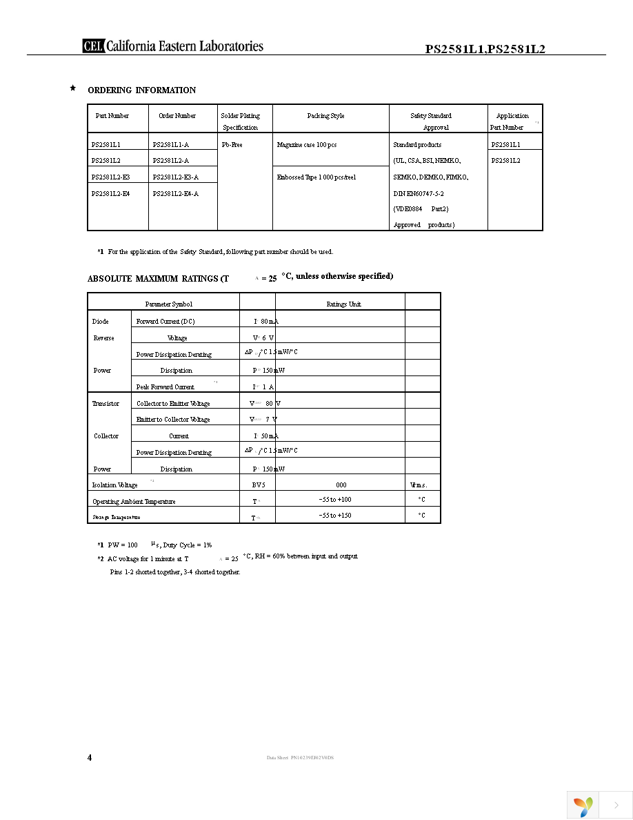 PS2581L1-H-A Page 4