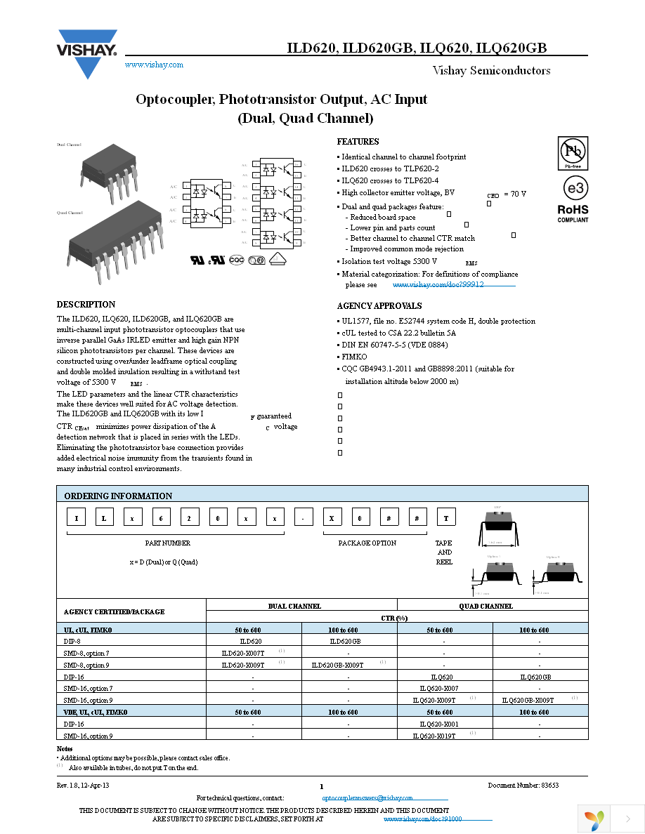 ILQ620GB Page 1