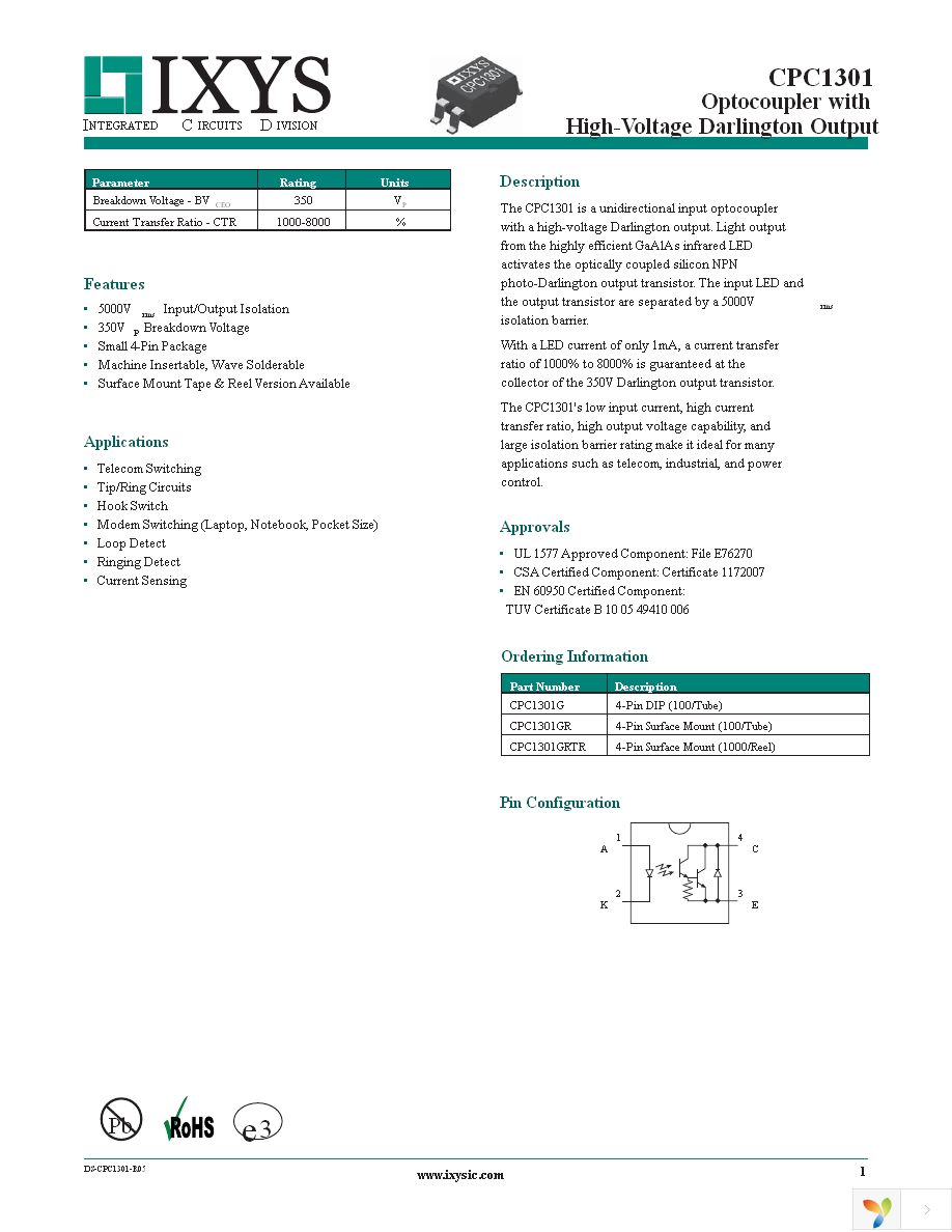 CPC1301G Page 1