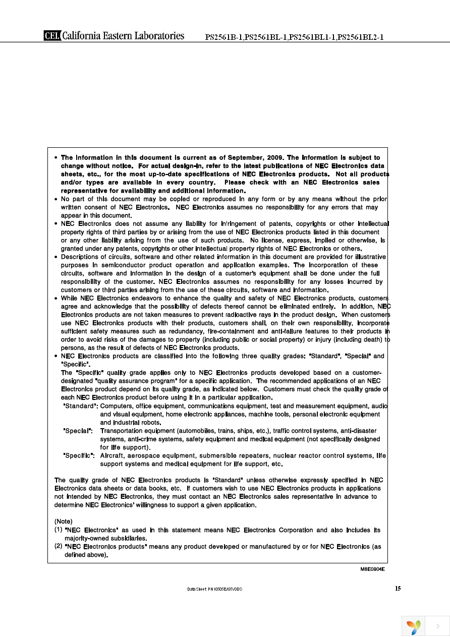 PS2561B-1-L-A Page 15