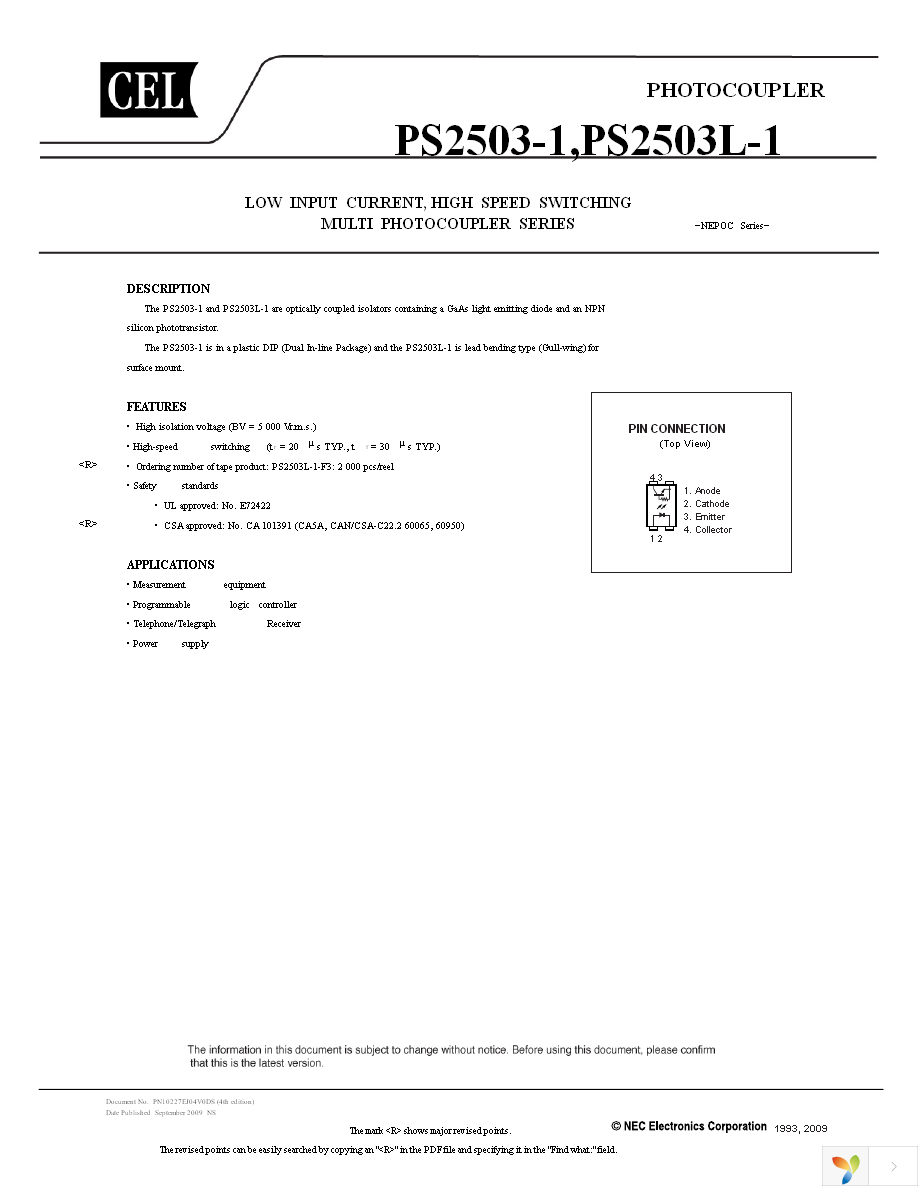 PS2503-1-A Page 1