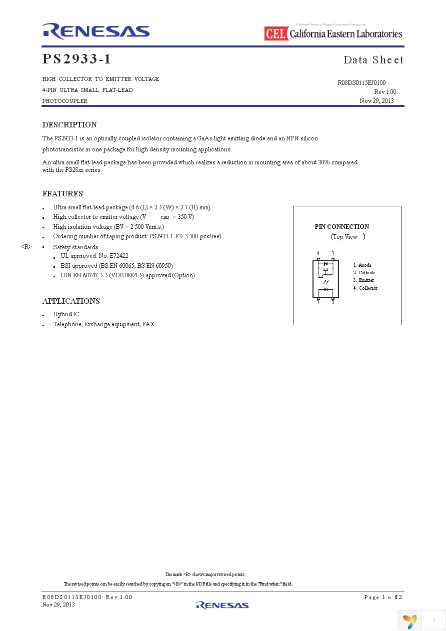 PS2933-1-AX Page 1