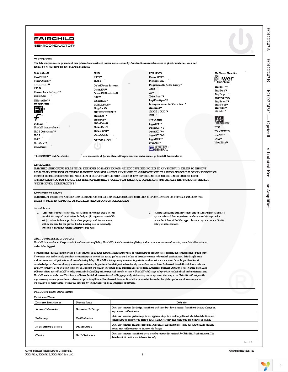 FOD2743BS Page 16