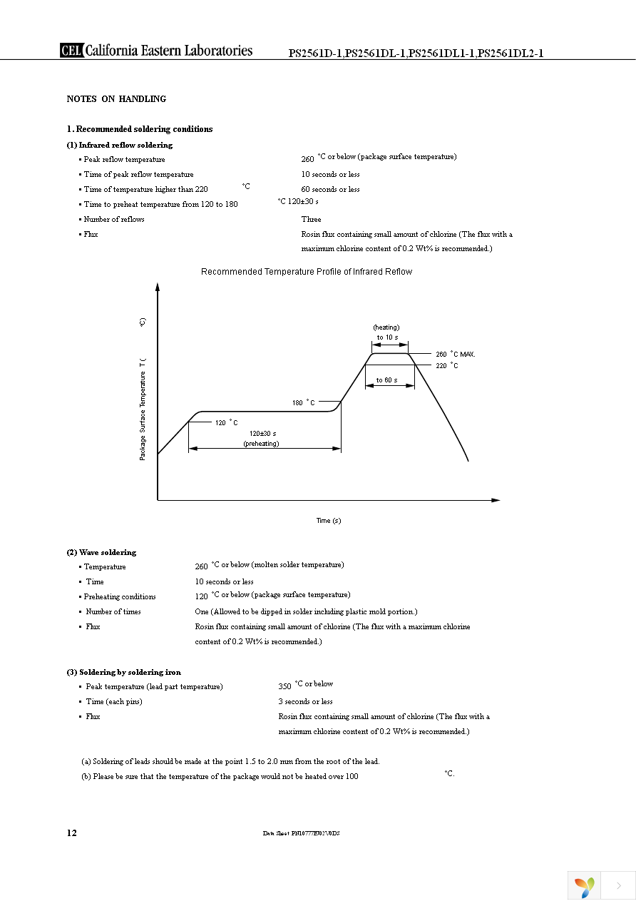 PS2561DL2-1Y-E3-L-A Page 12