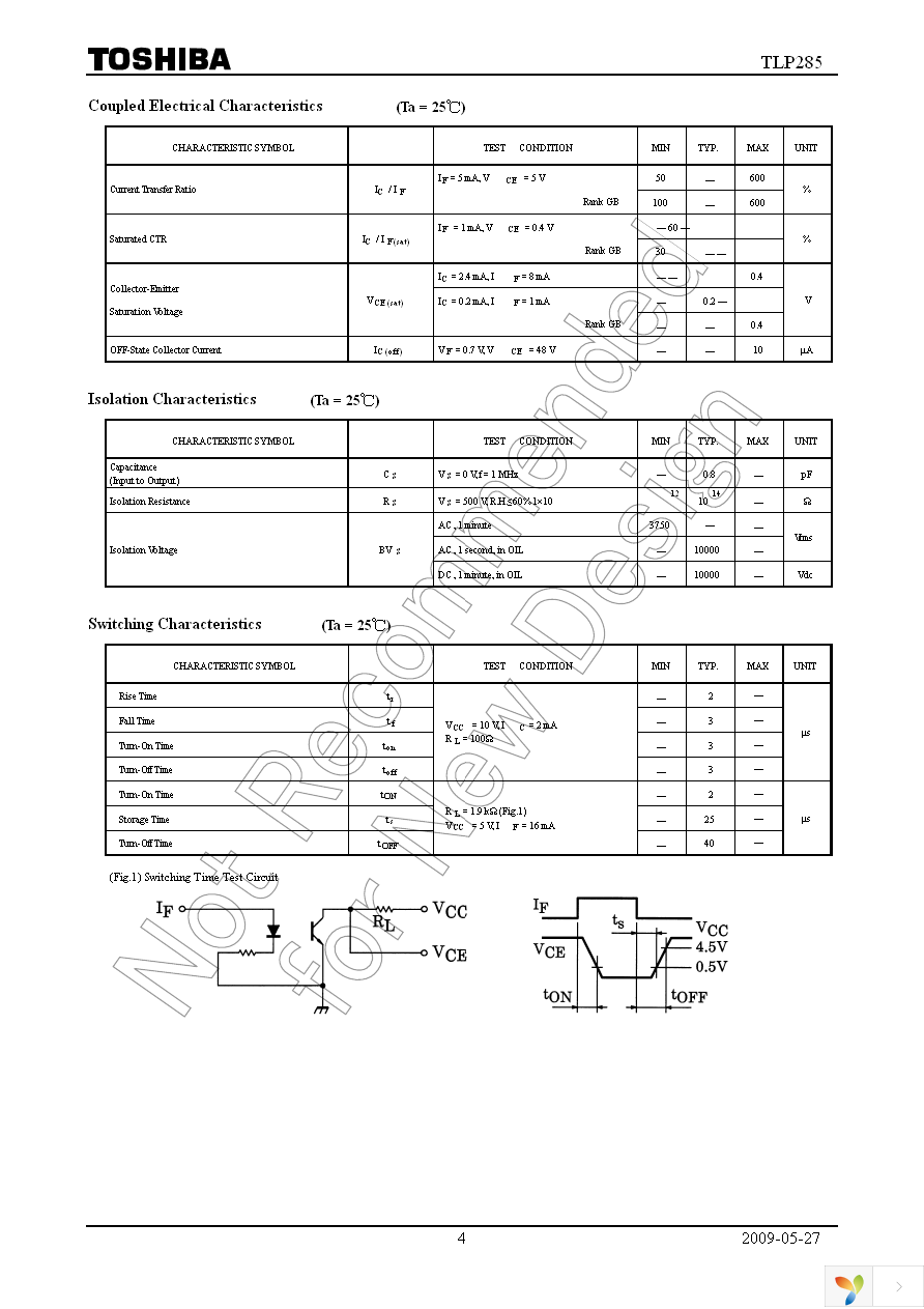 TLP285(TP,F) Page 4