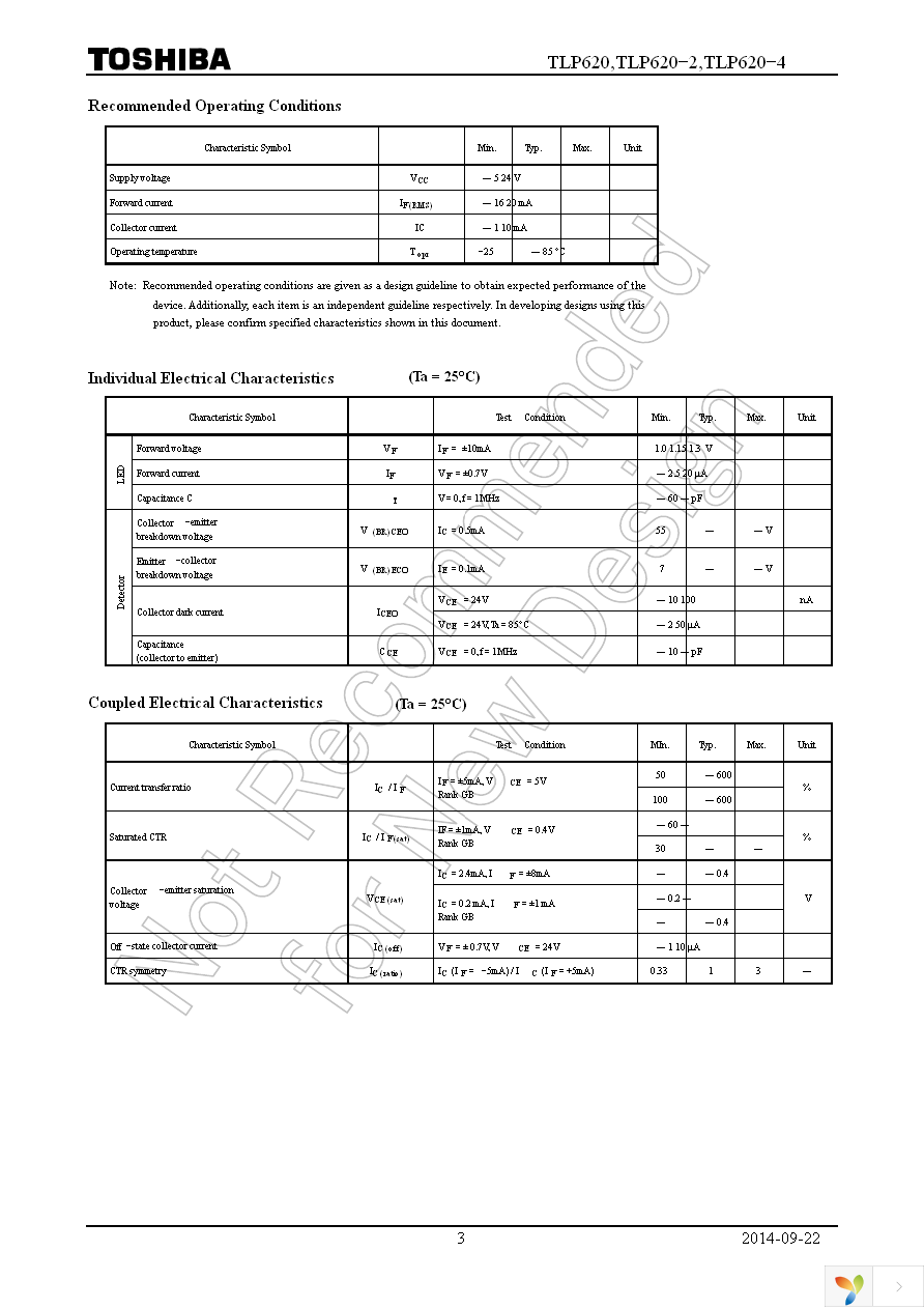 TLP620-4(GB-LF1,F) Page 3