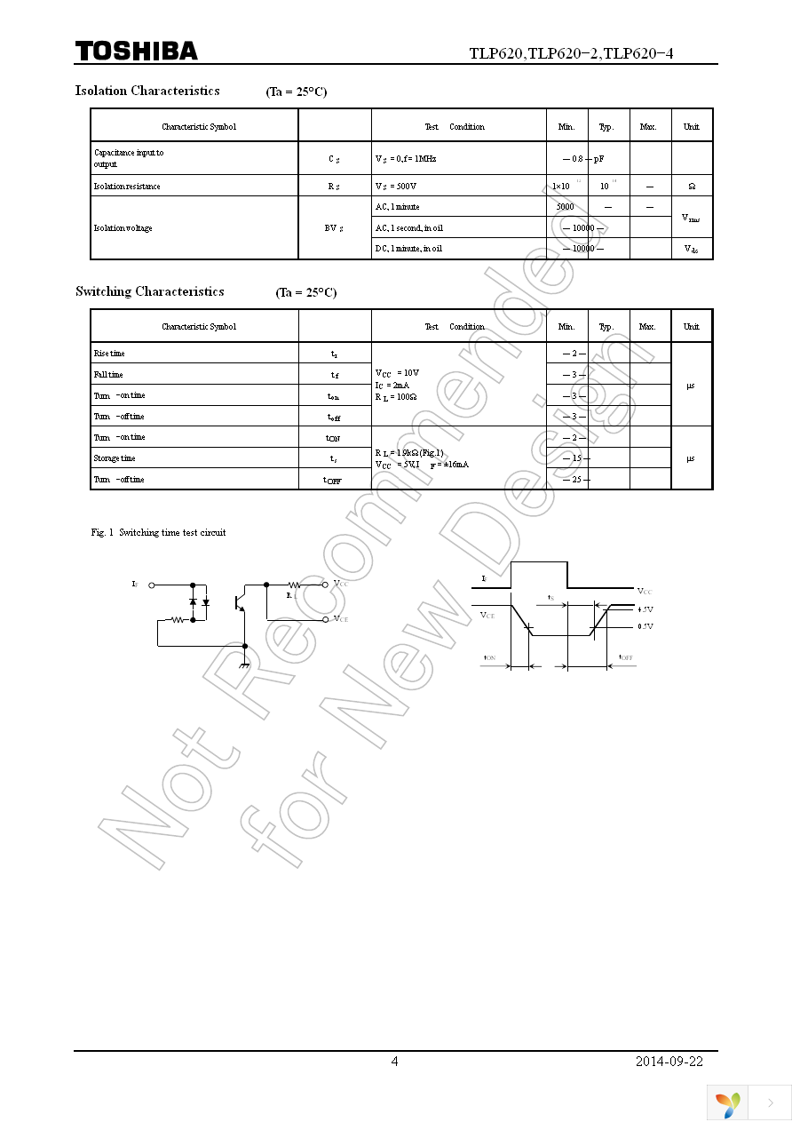 TLP620-4(GB-LF1,F) Page 4