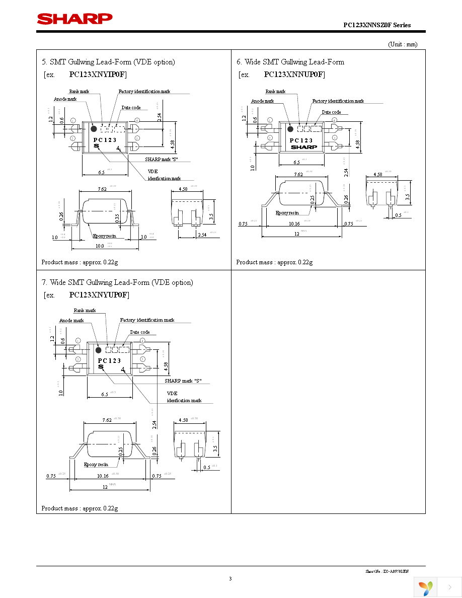 PC123X1YSZ0F Page 3