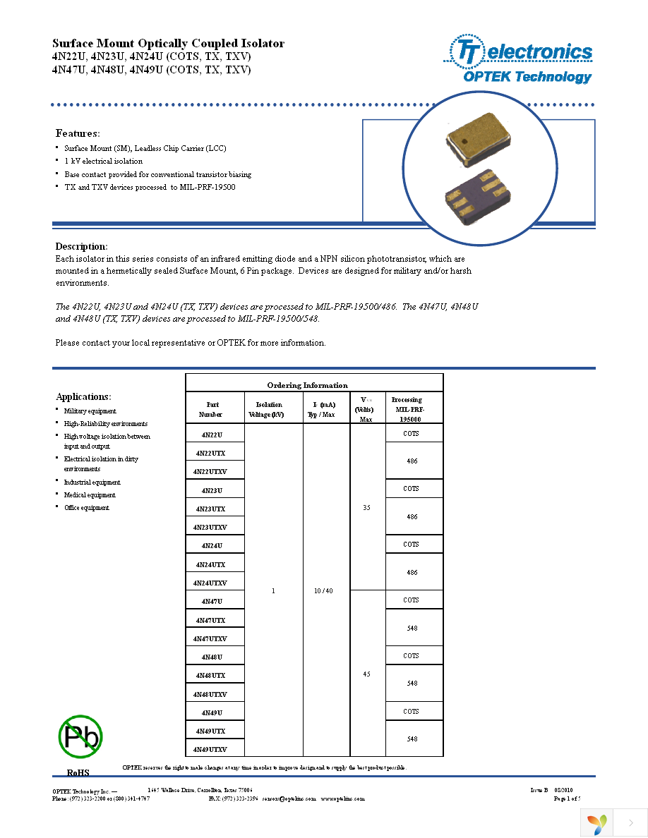 4N24UTX Page 1