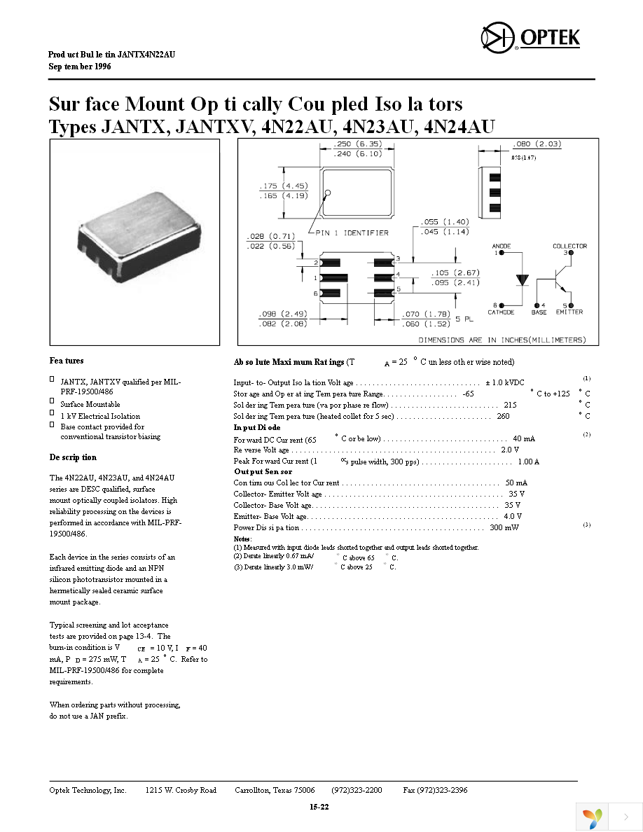 4N22AU Page 1