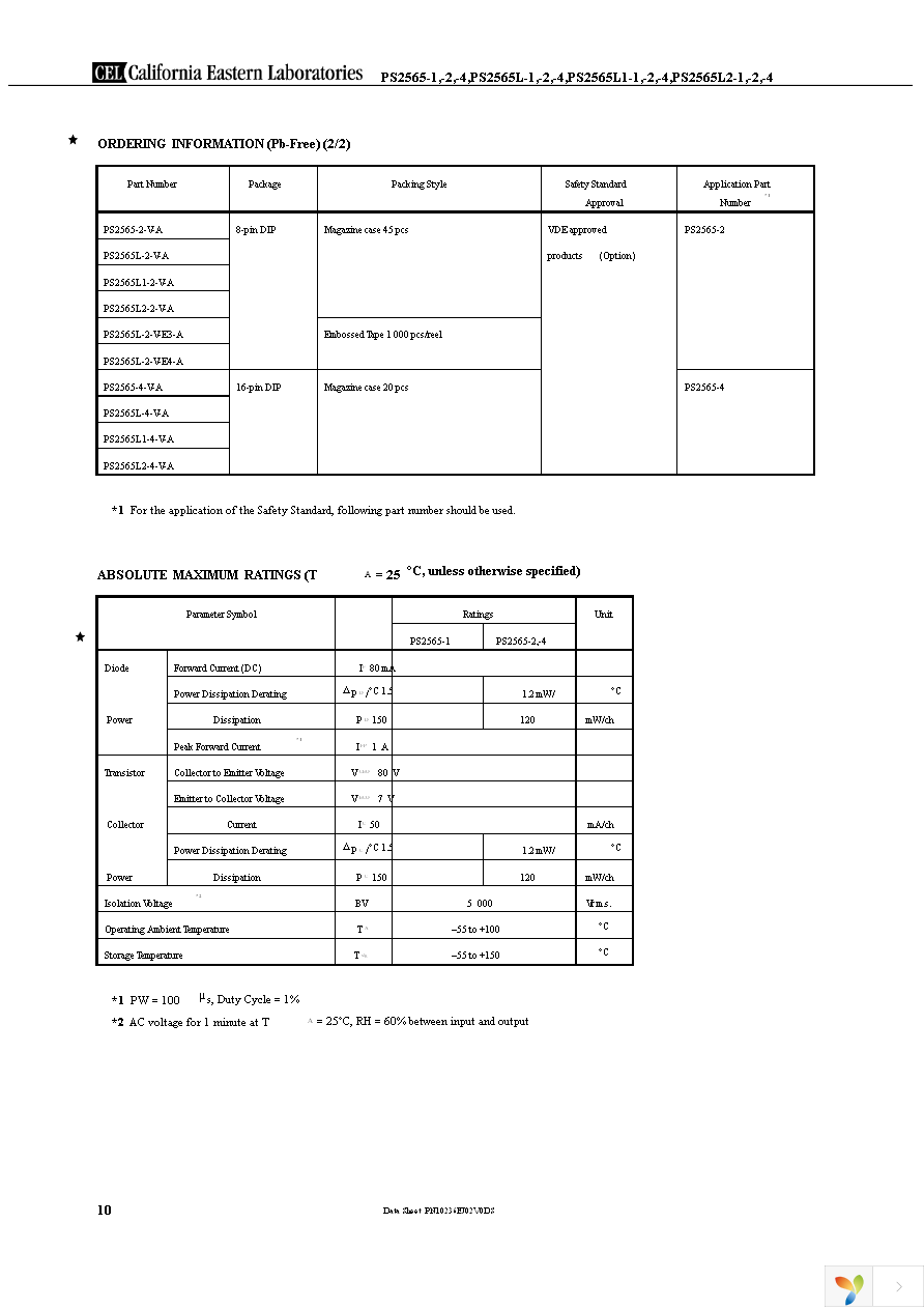 PS2565L-1-V Page 10