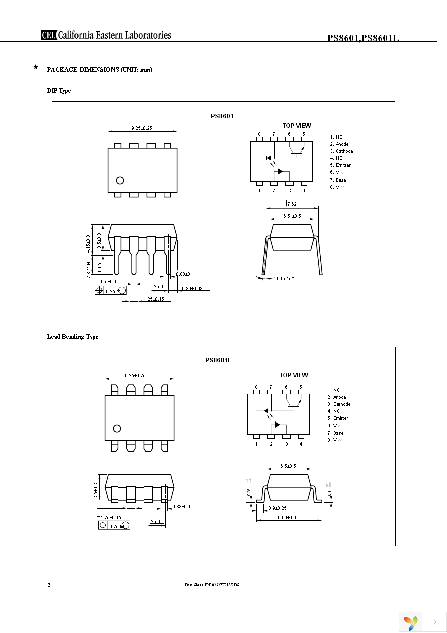 PS8601 Page 2