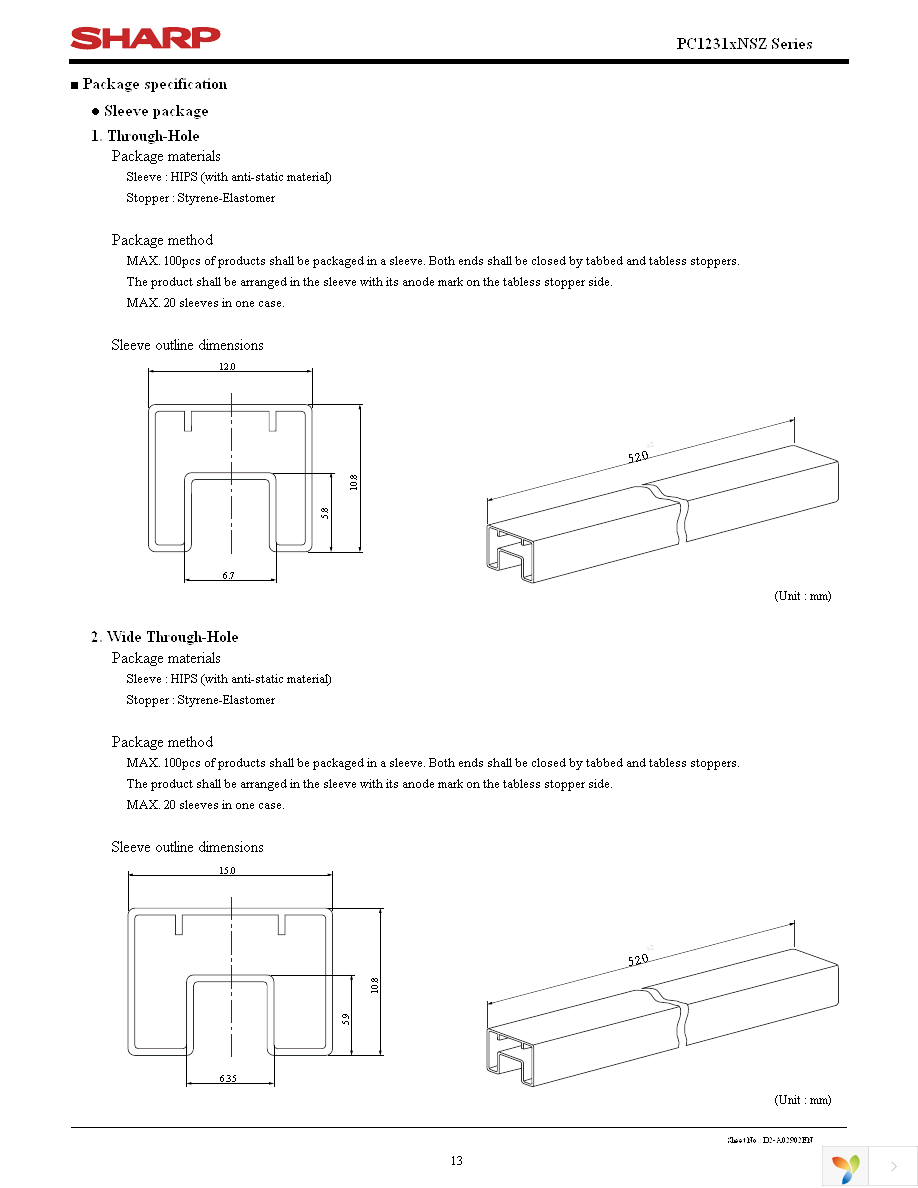 PC12310NSZ Page 13