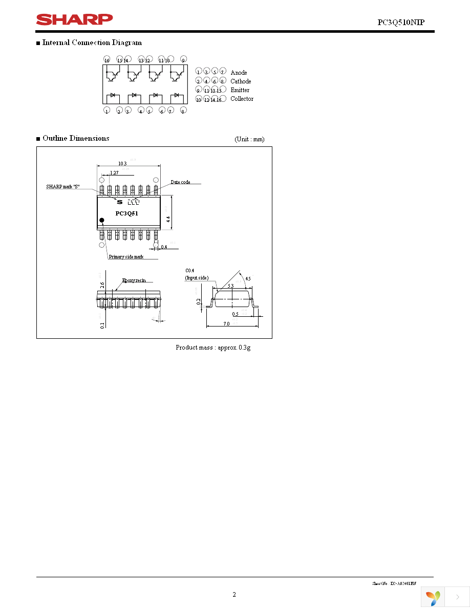 PC3Q510NIP Page 2