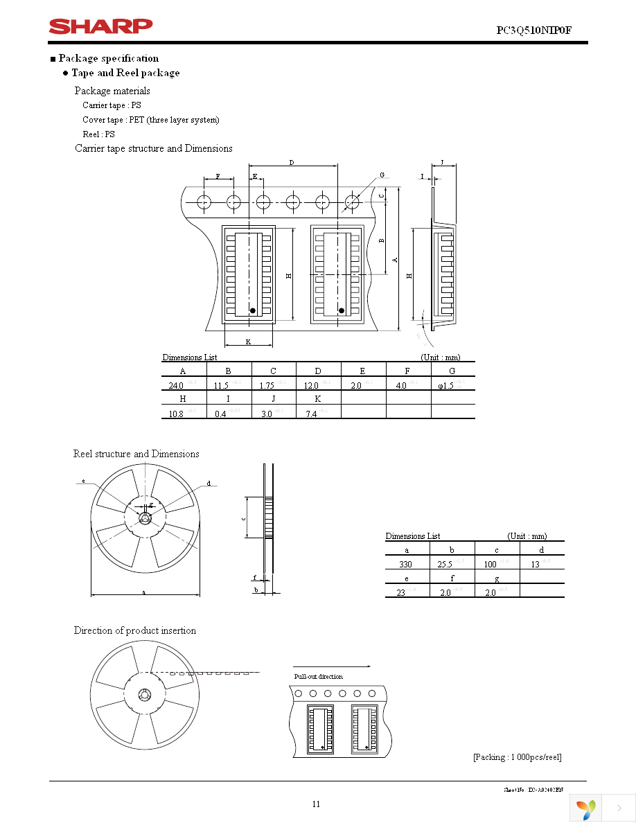 PC3Q510NIP0F Page 11