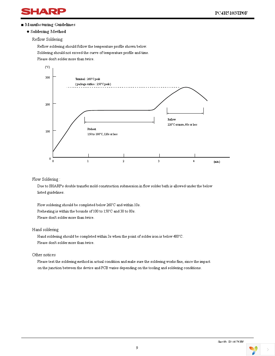 PC4H510NIP0F Page 9