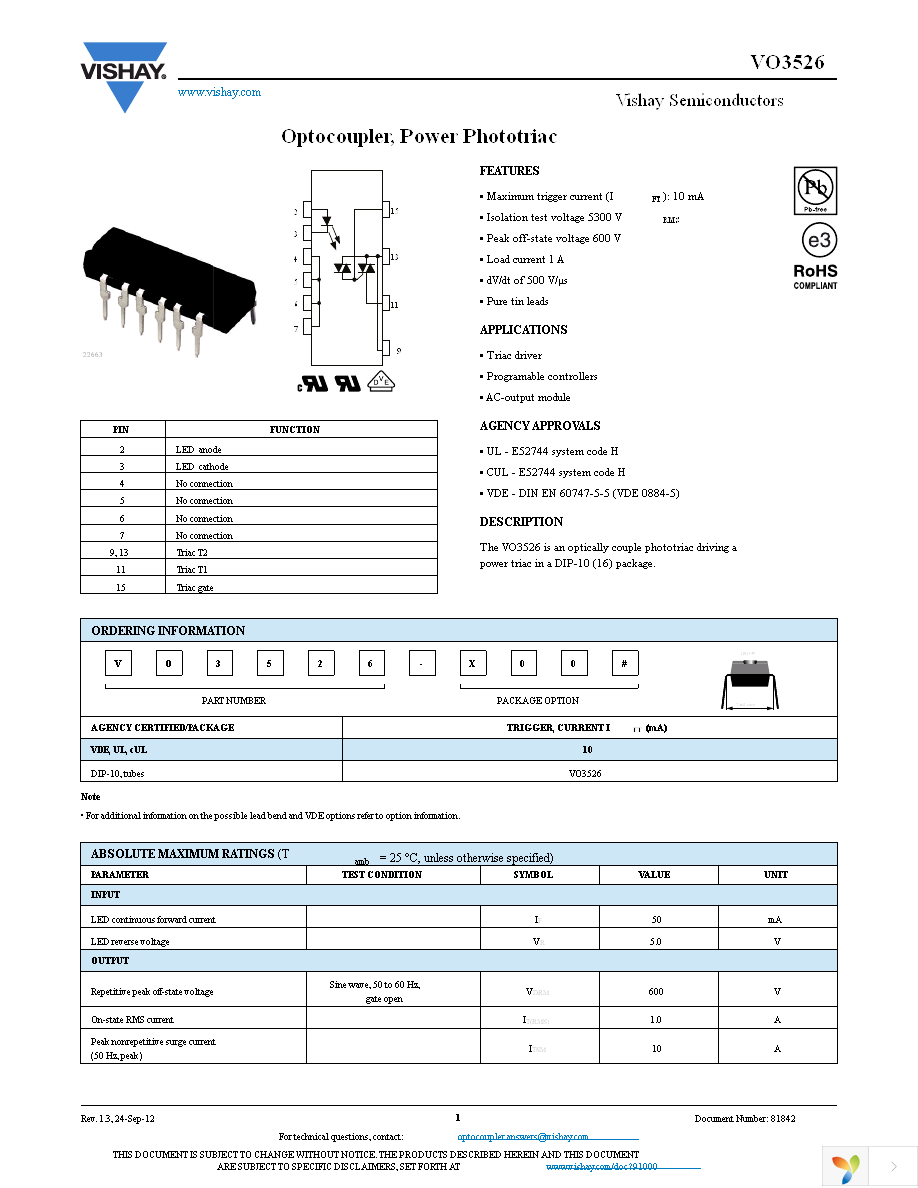 VO3526 Page 1