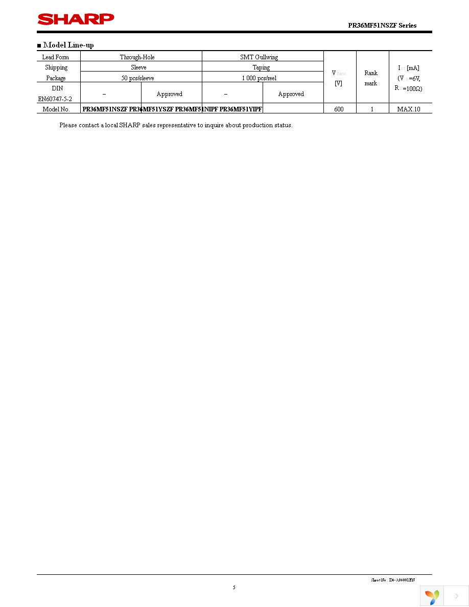 PR36MF51NSZF Page 5