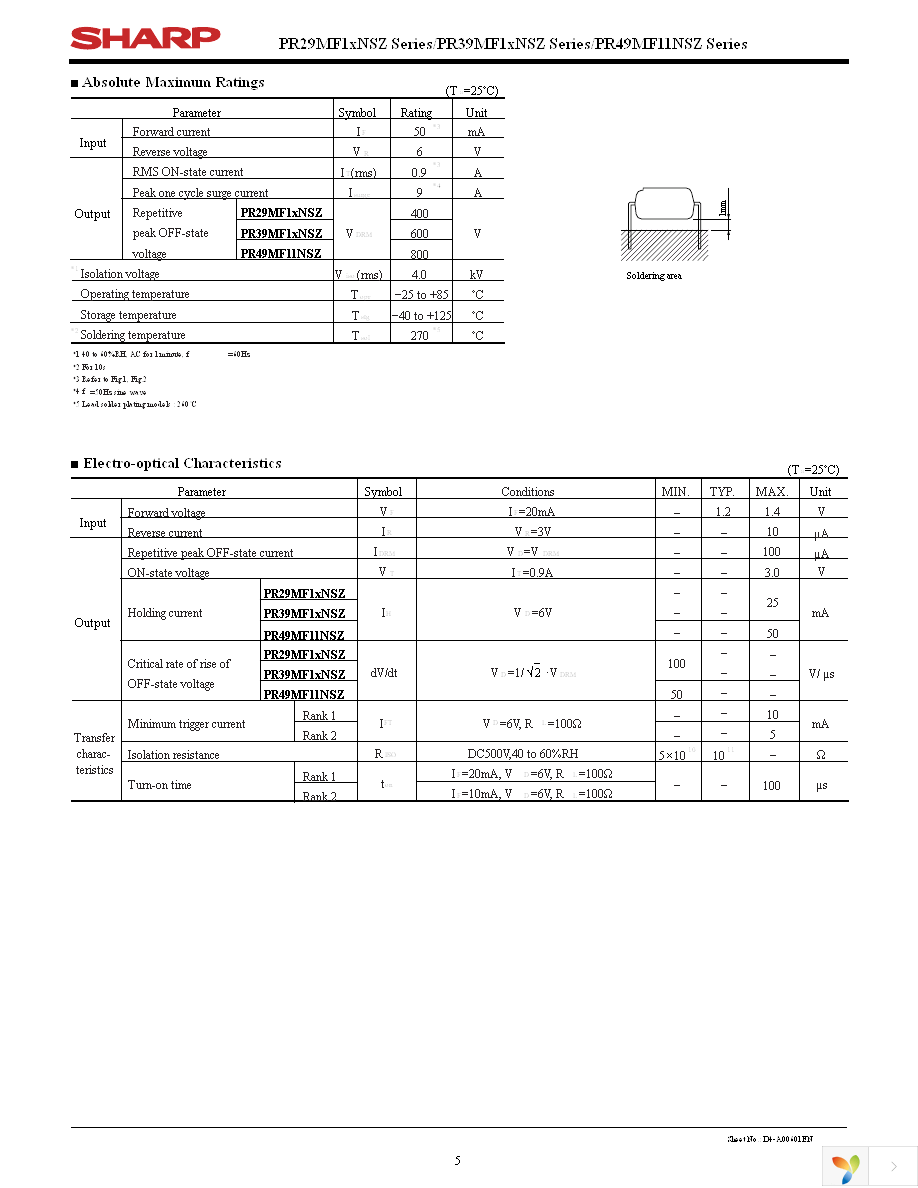 PR49MF11NSZF Page 5