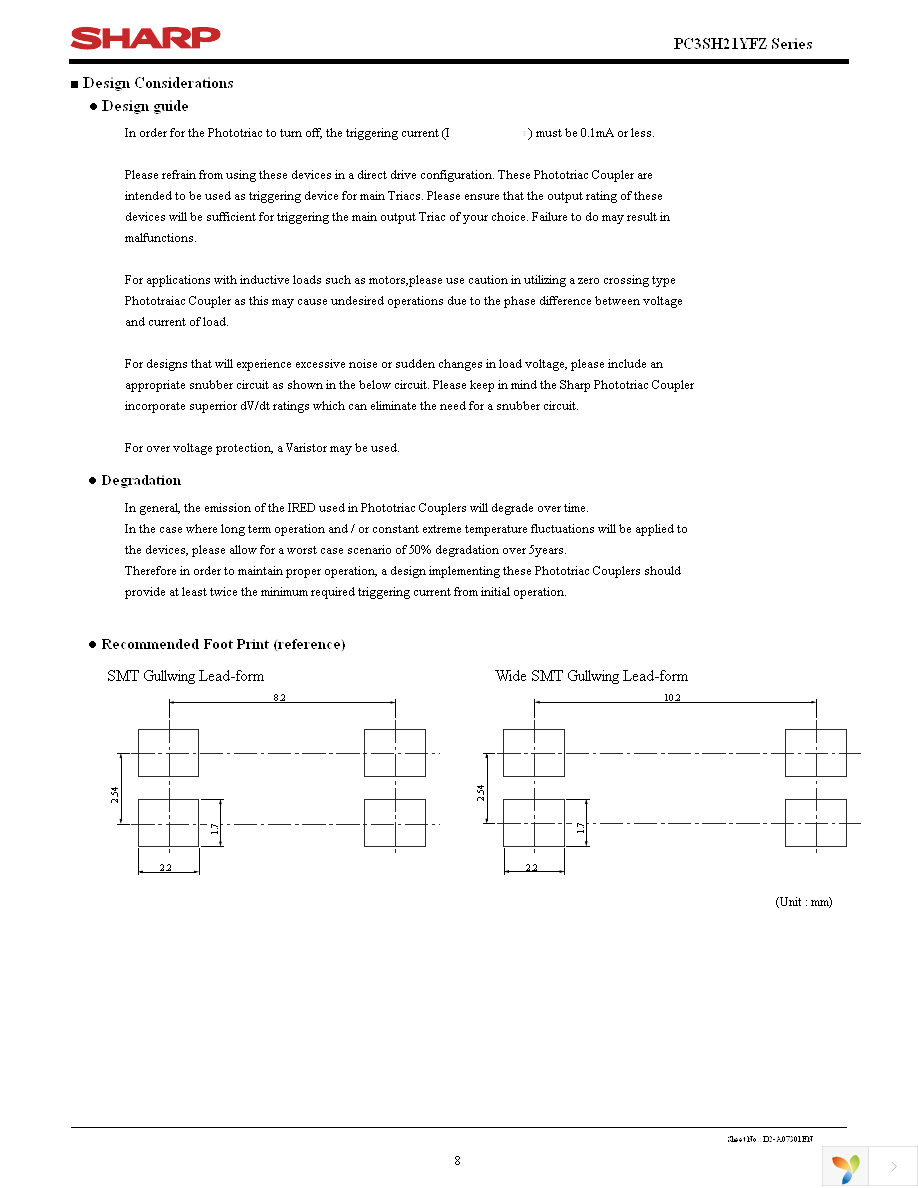 PC3SH21YFZBF Page 8