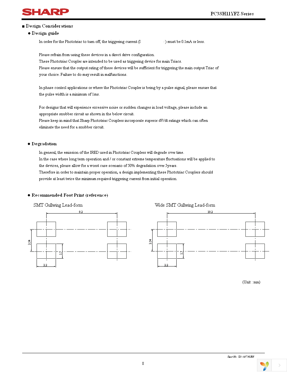 PC3SH11YFZAF Page 8