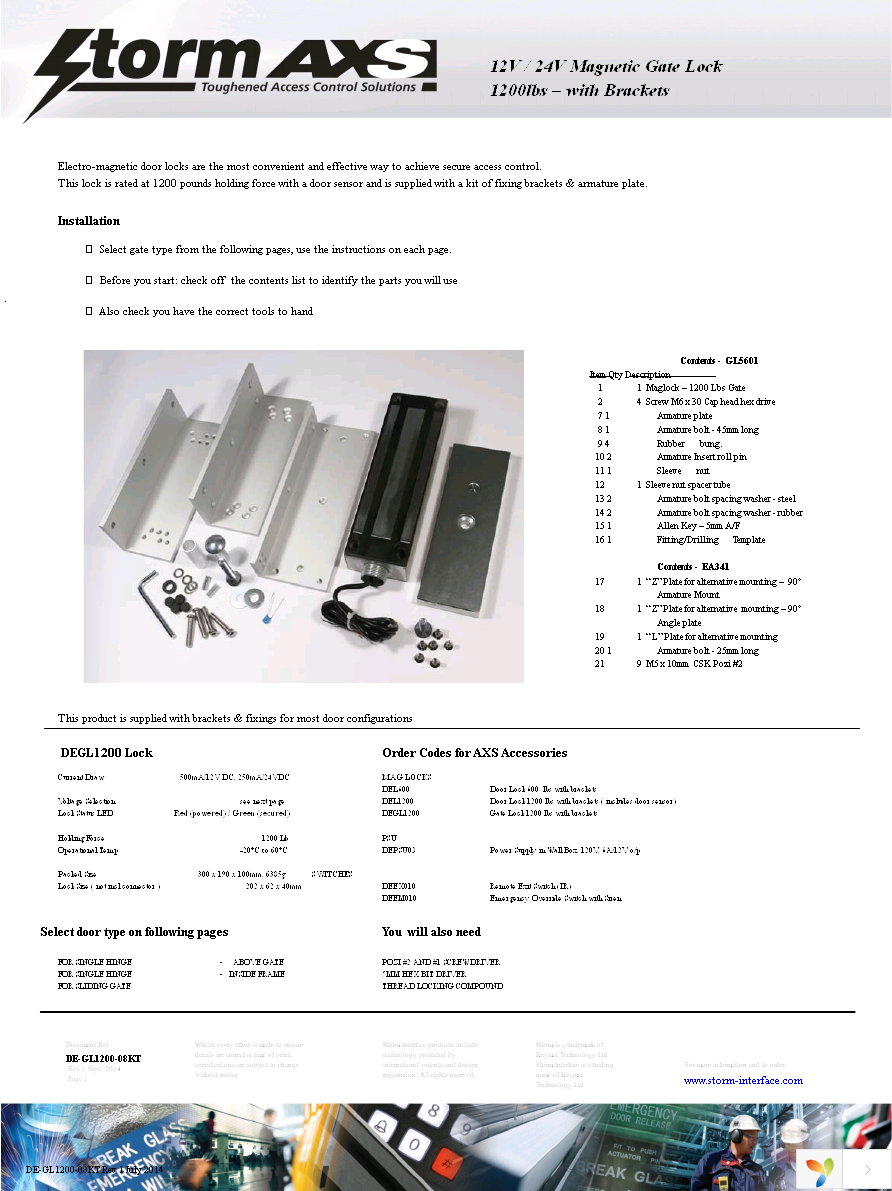 DEGL12003 Page 1