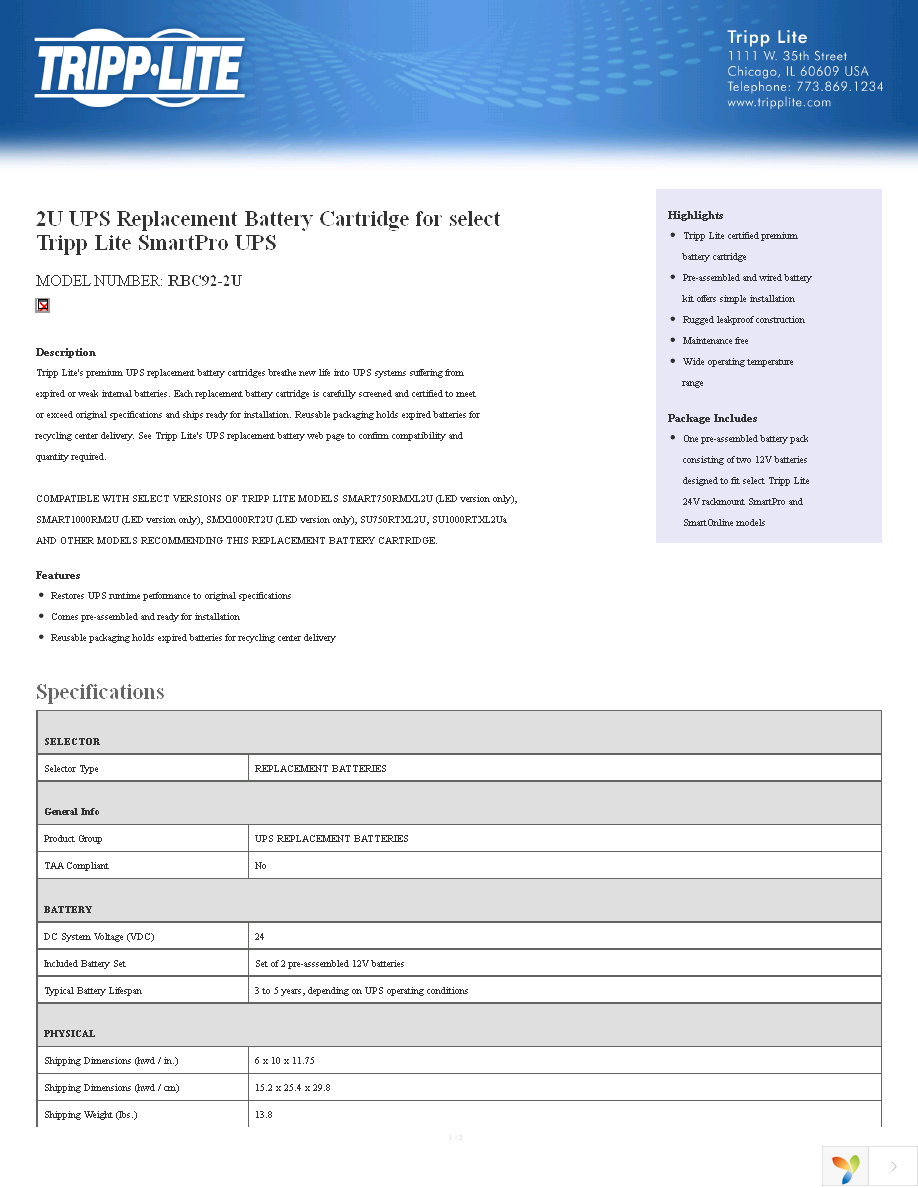 RBC92-2U Page 1