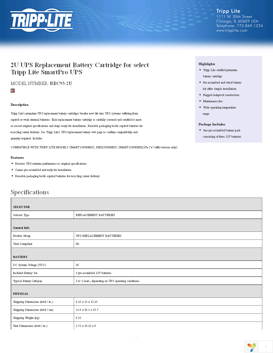 RBC93-2U Page 1