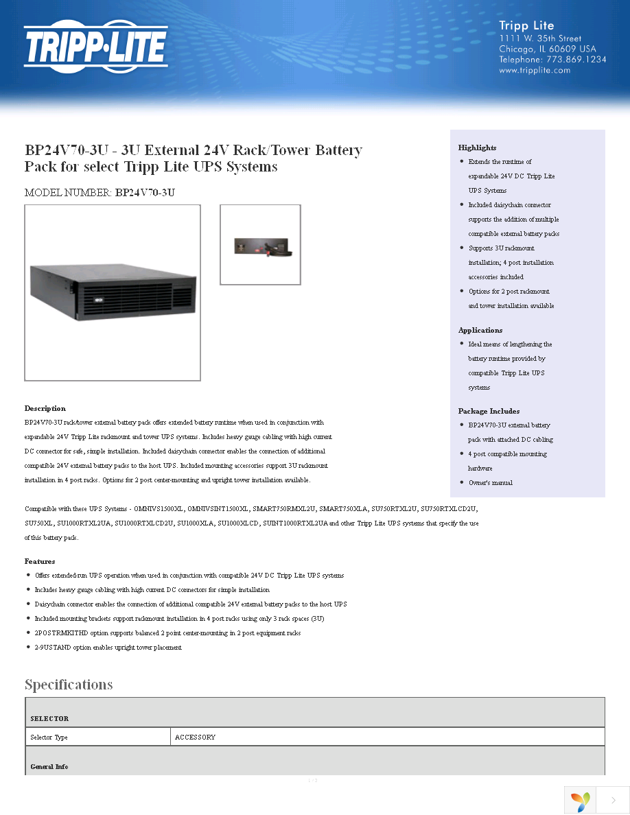 BP24V70-3U Page 1