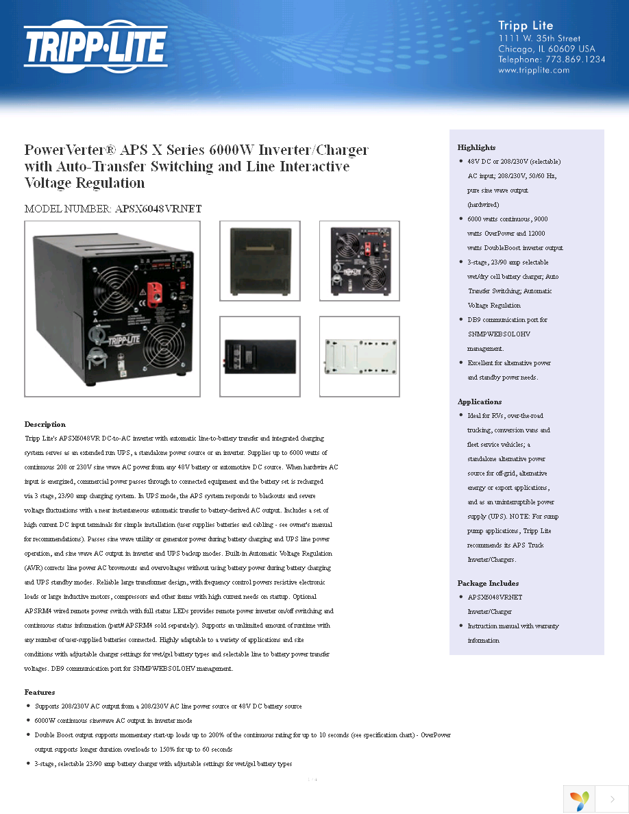 APSX6048VRNET Page 1