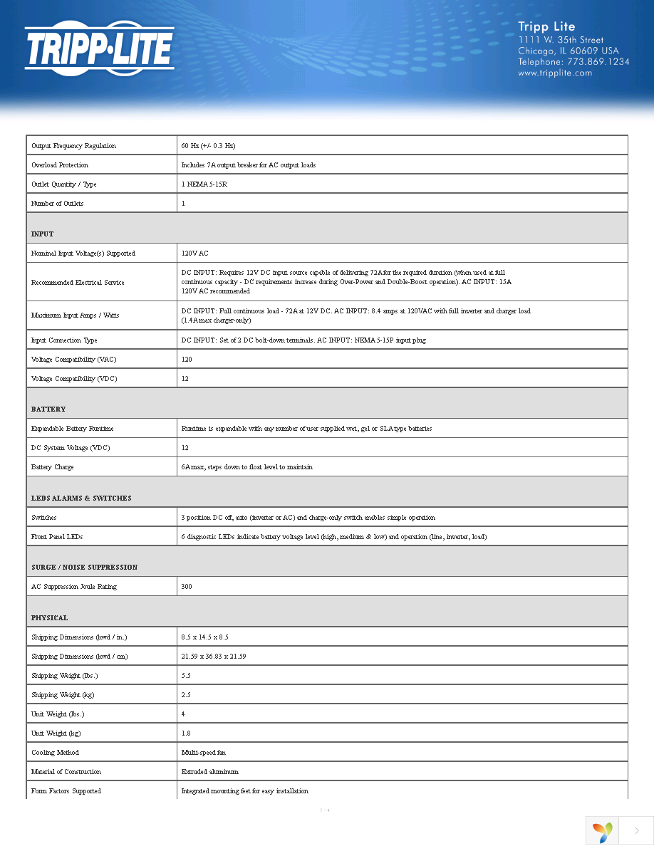 APS700HF Page 3