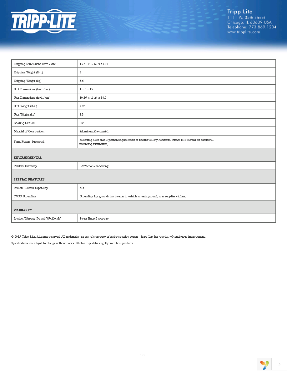 PV1800GFCI Page 3