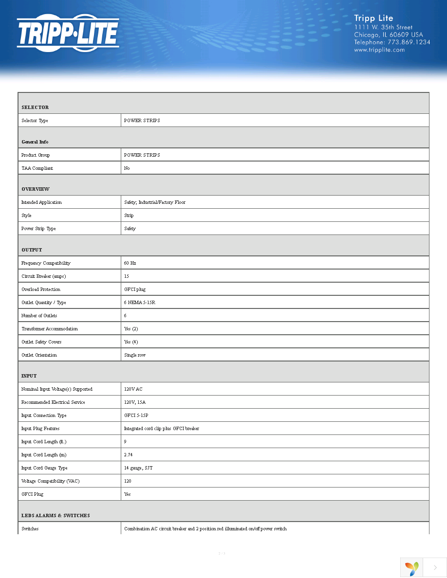 TLM609GF Page 2