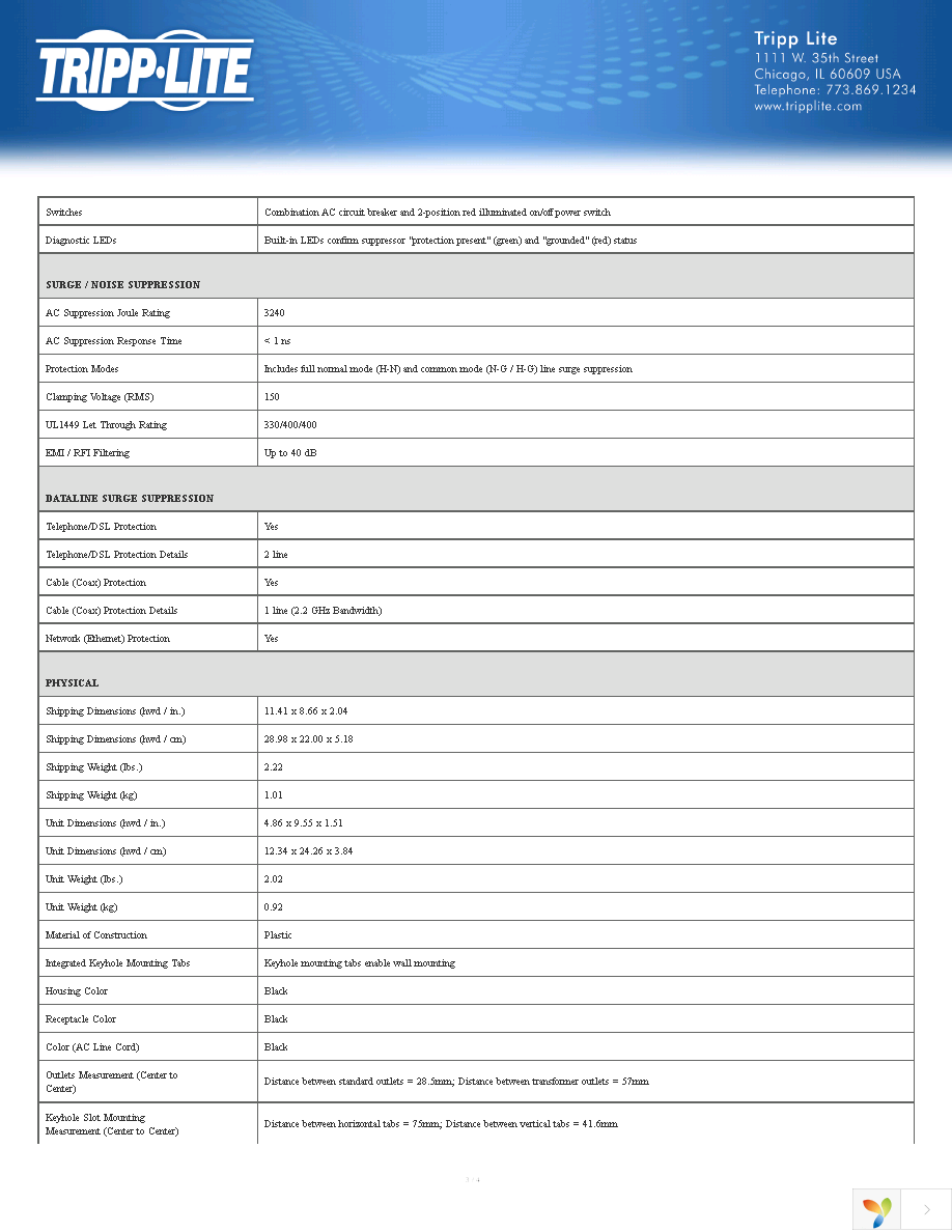 TLP810NET Page 3