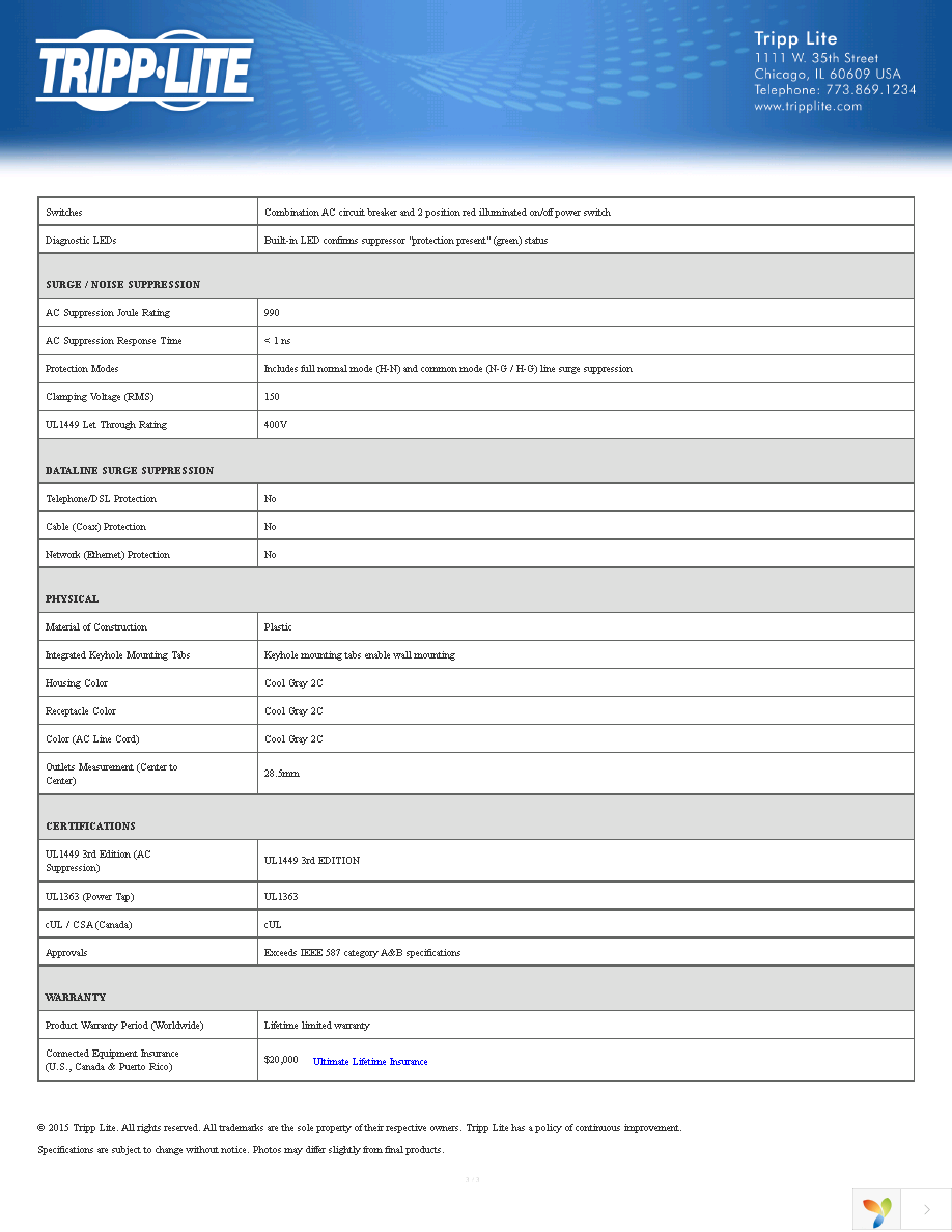 TLP606USB Page 3