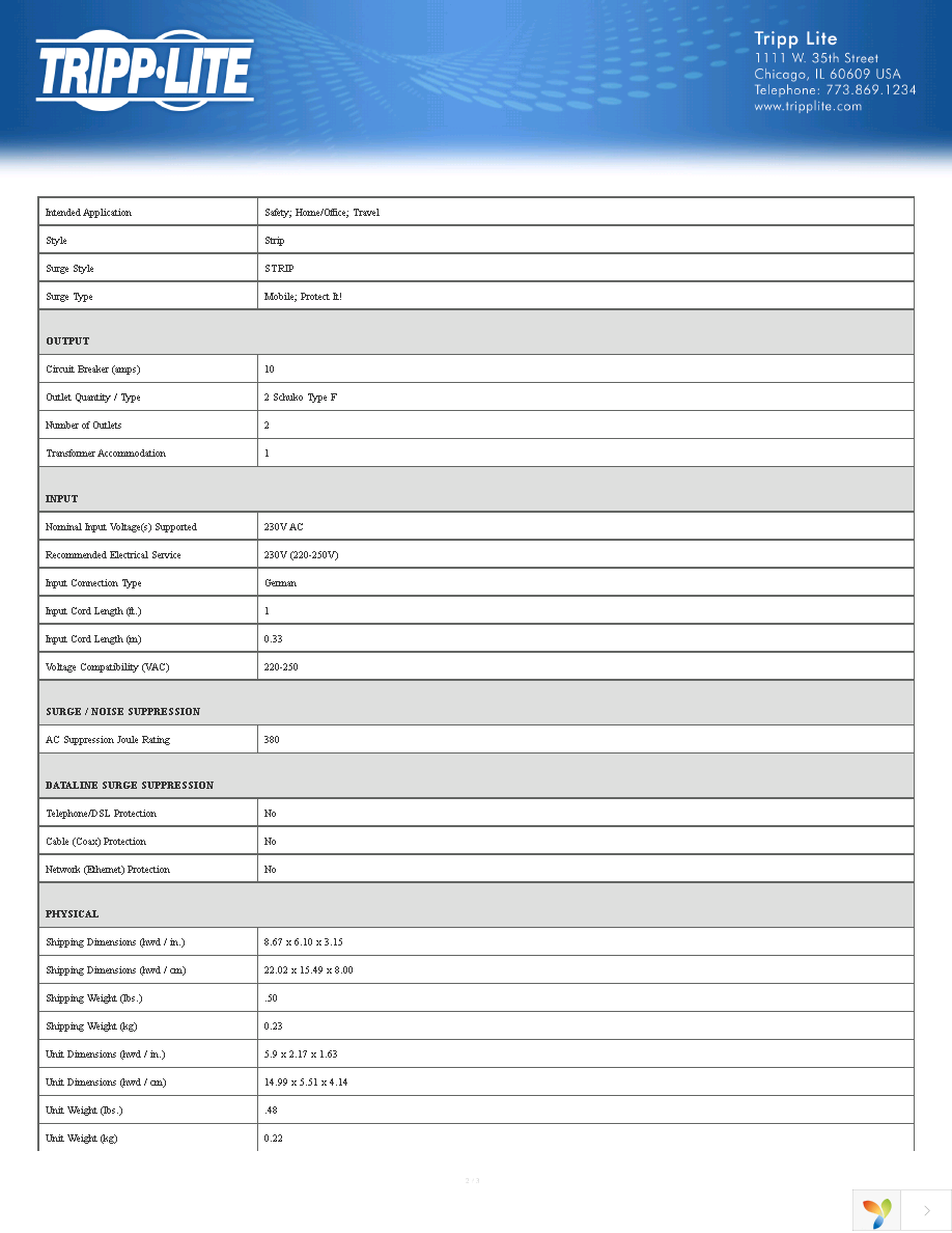 TLP2USBD Page 2