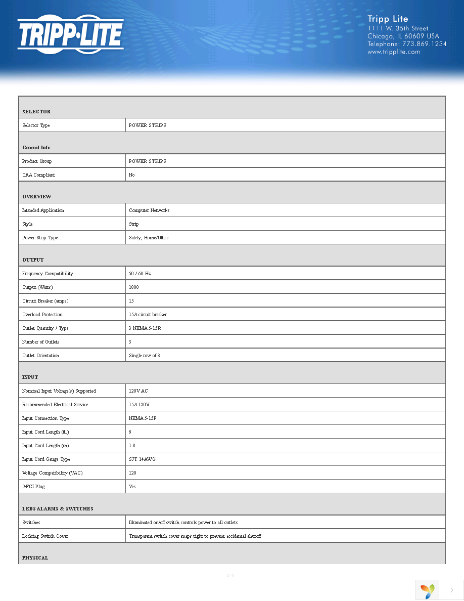 TLM306NC Page 2