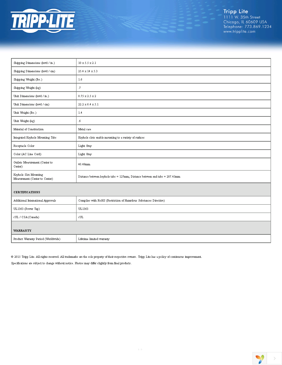 TLM306NC Page 3