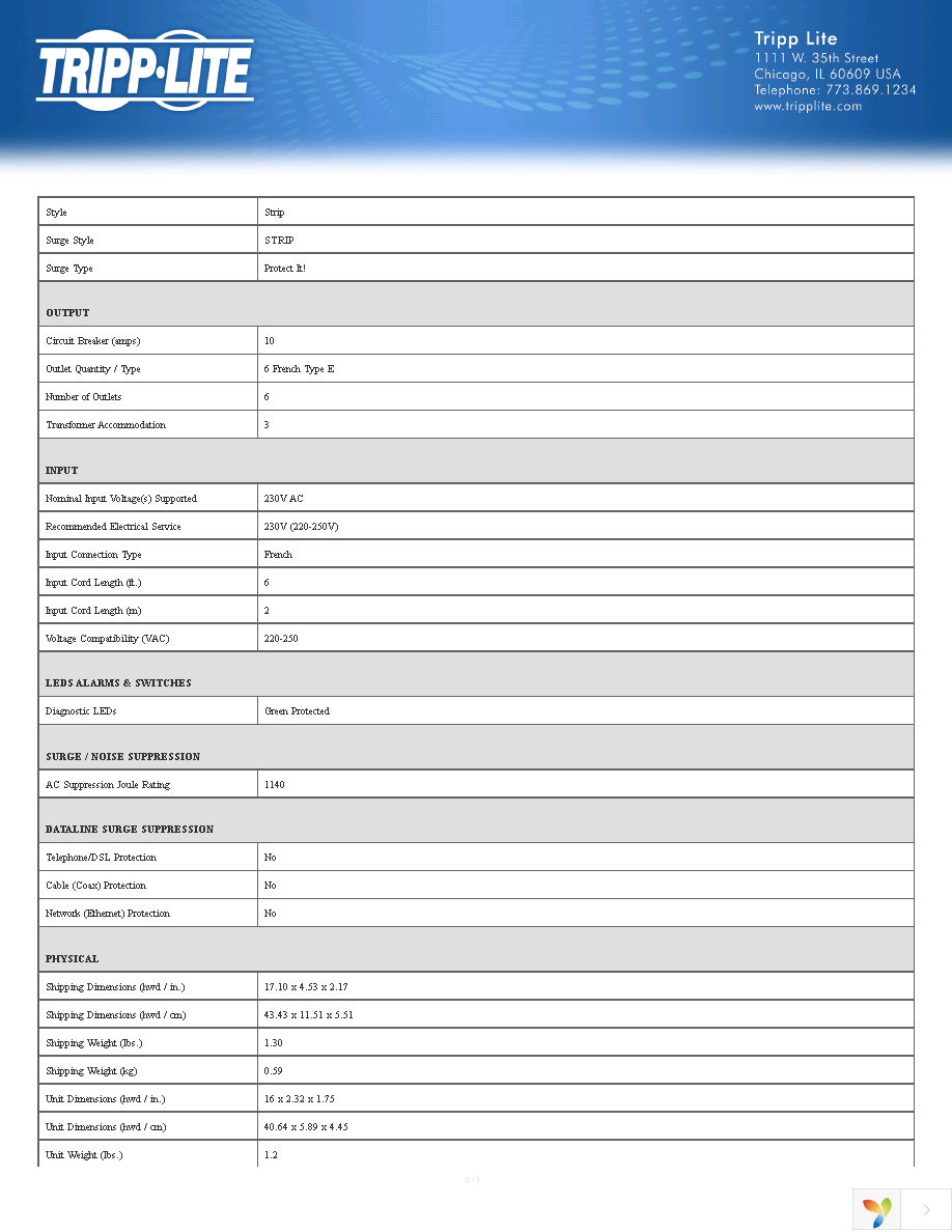 TLP61F Page 2