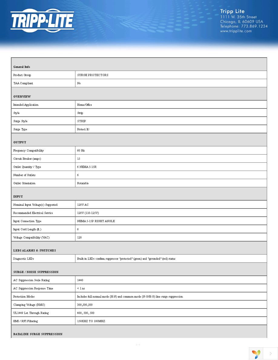 TLP606RNET Page 2