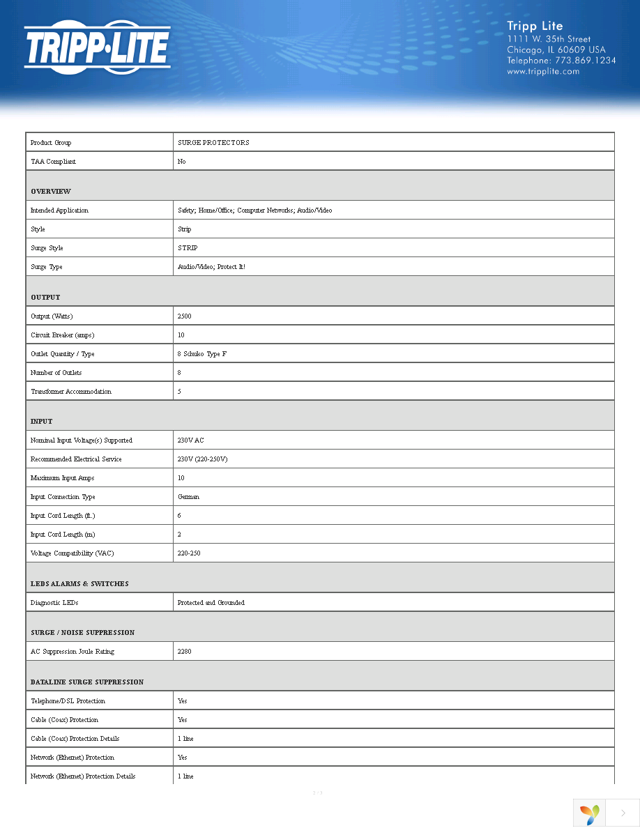 TLP82NSATD Page 2