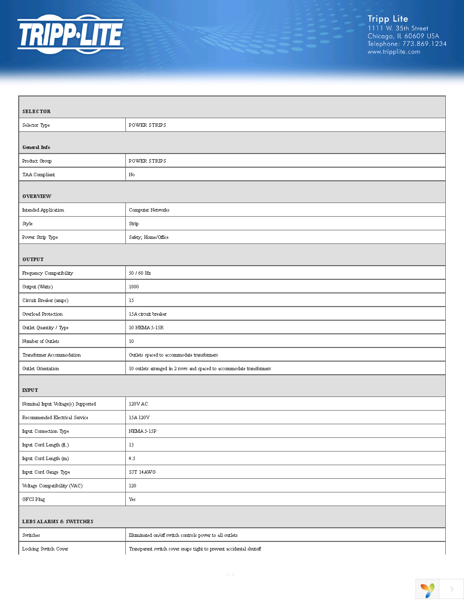 TLM1015NC Page 2