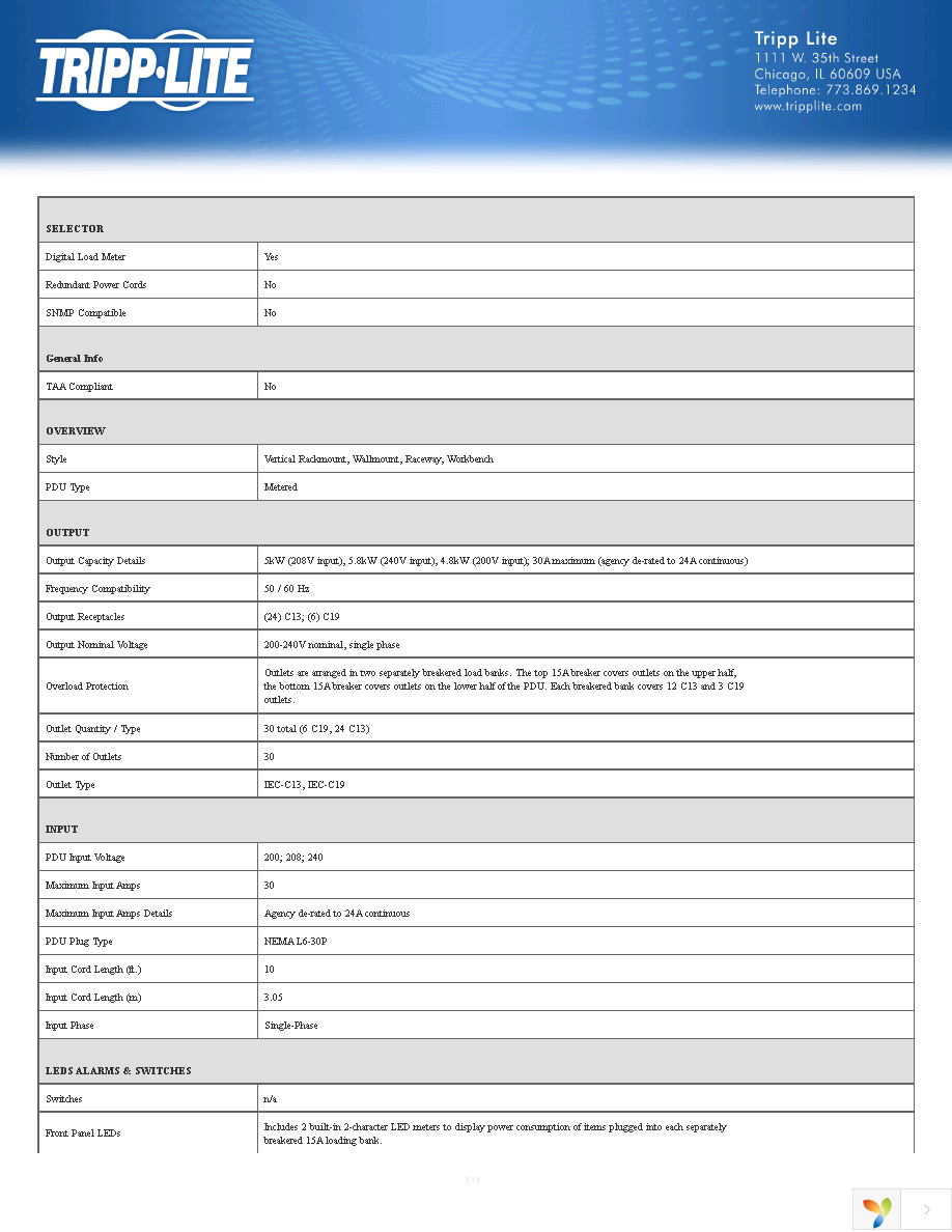 PDUMV30HV Page 2