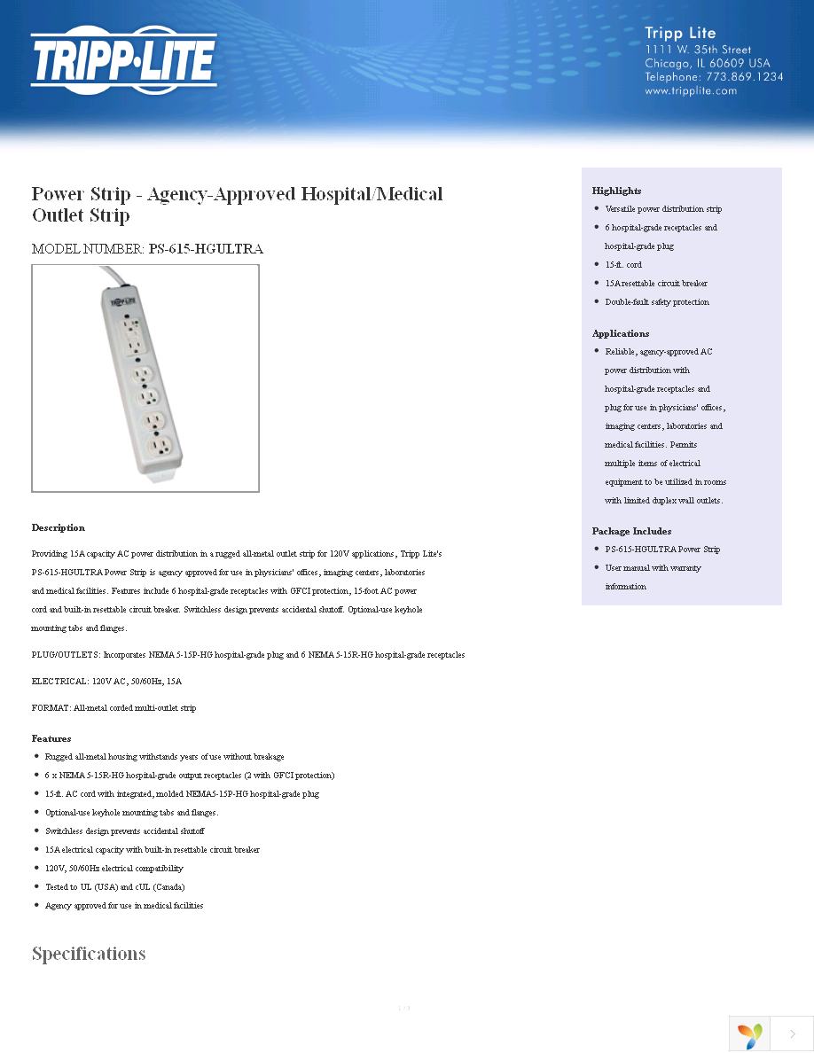 PS-615-HGULTRA Page 1