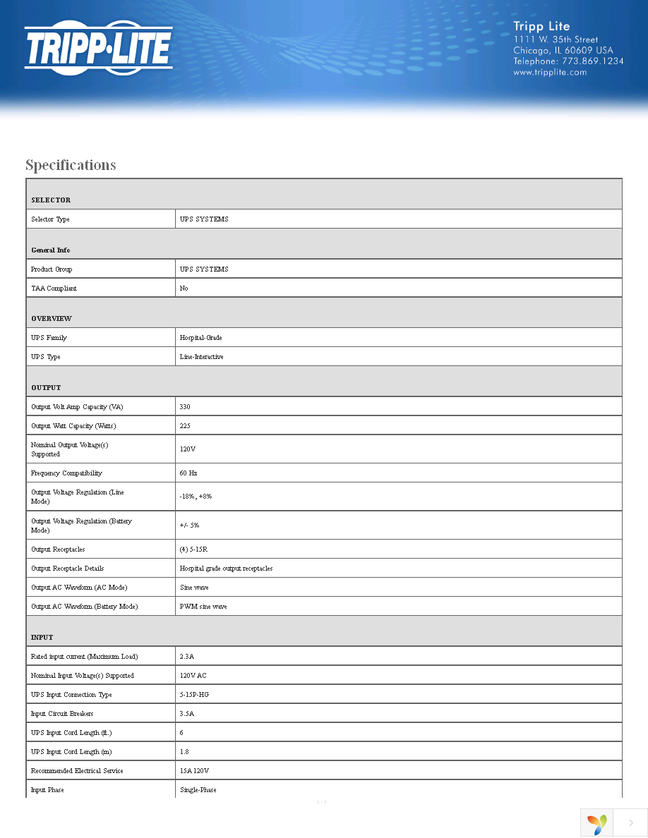 OMNISMART350HG Page 2