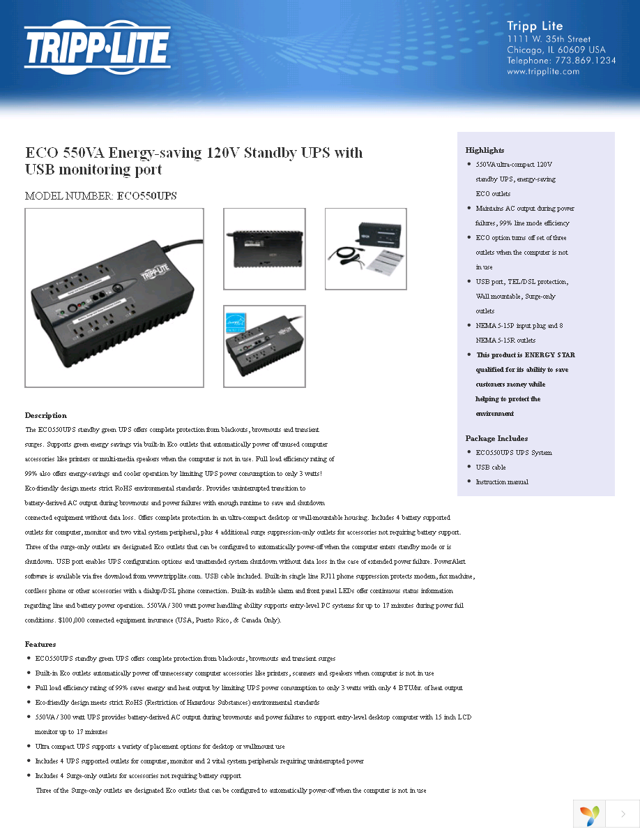 ECO550UPS Page 1