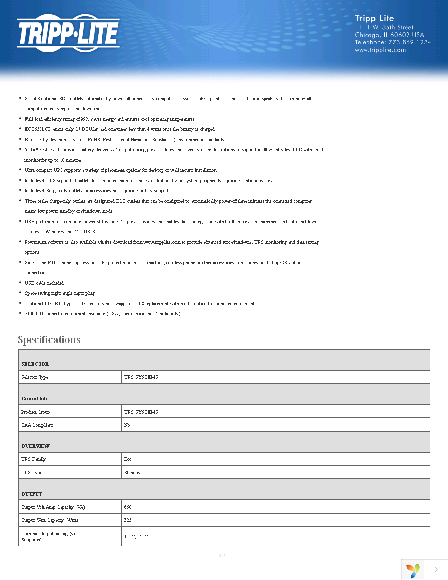 ECO650LCD Page 2